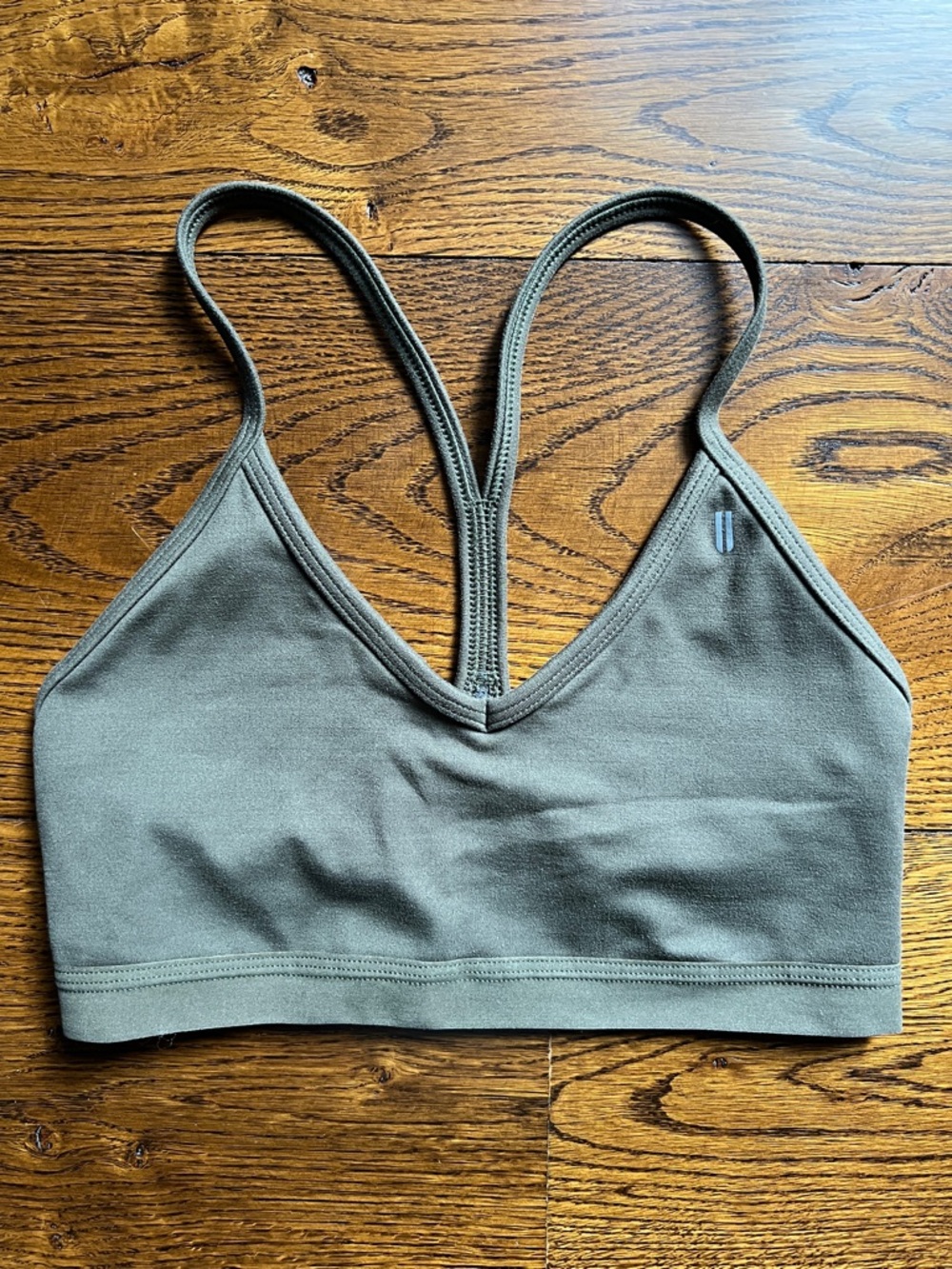 NOBULL Olive V-Neck Sports Bralette